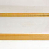 Plateau miroir art déco bicolore