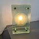 Italian Modern thick glass table lamp from 70s