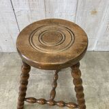 Vintage tripod stool