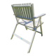 Garden chair in painted wood R gleizes circa 1960