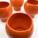Ceramic bowl/pitcher set • Georges Lanteri for A.R.P. • Circa 70s