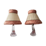 Paire de lampes Baccarat