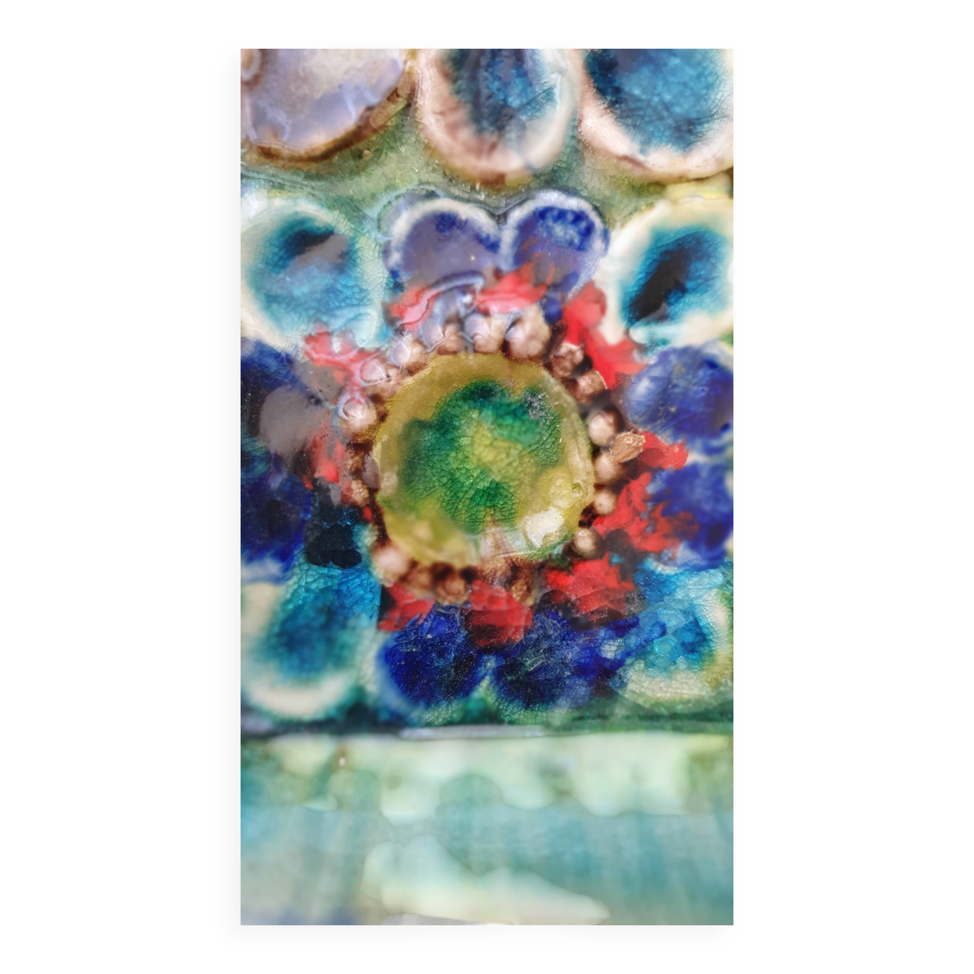 Pocket tray or glazed ceramic dish