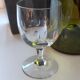 Set of 5 crystal wine glasses 30s