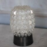 Vintage lamp, RZB Leuchten ceiling light in pineapple-shaped glass
