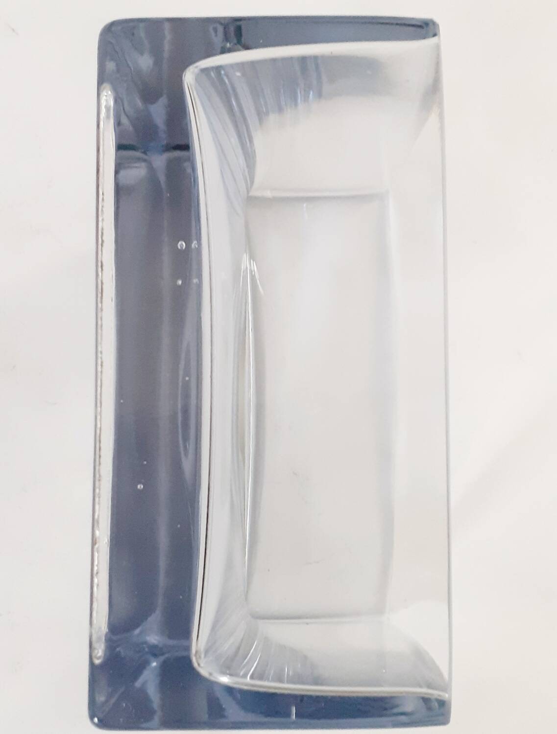 Vintage glass empty pocket