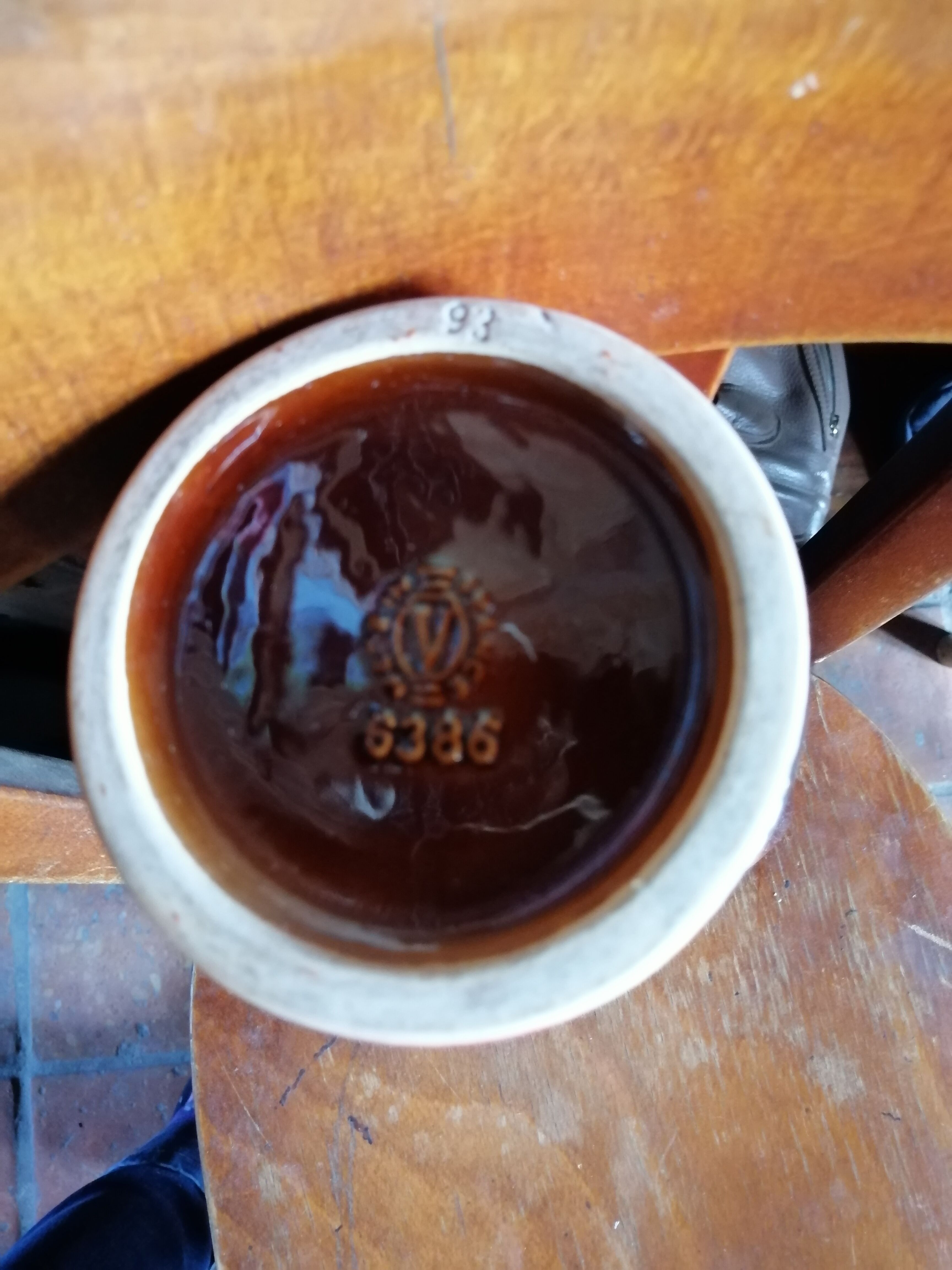 Verceram ceramic art vase