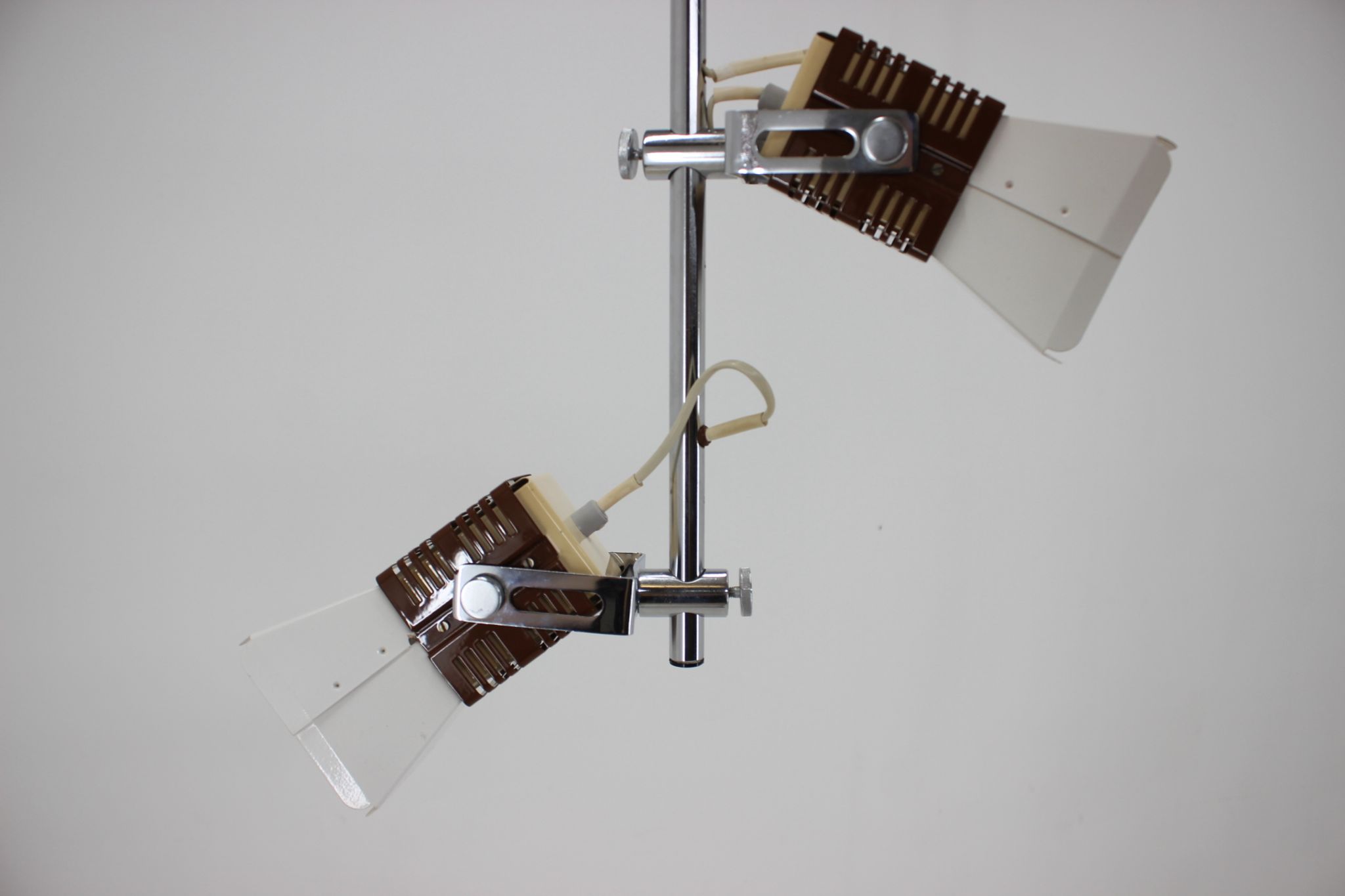 Lustre en métal de Lidokov Type L286 Tchécoslovaquie