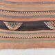 5x10 Kilim Colorful Striped Vintage Kilim Rug, 145x288Cm