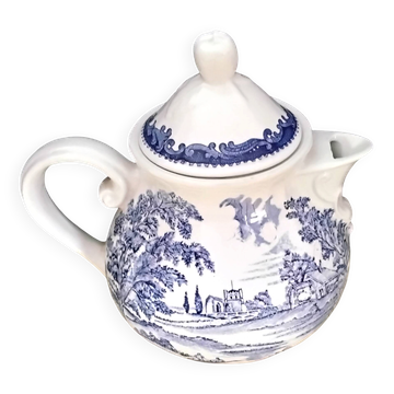 Théière en faience de Lunéville  Modèle " English Style"