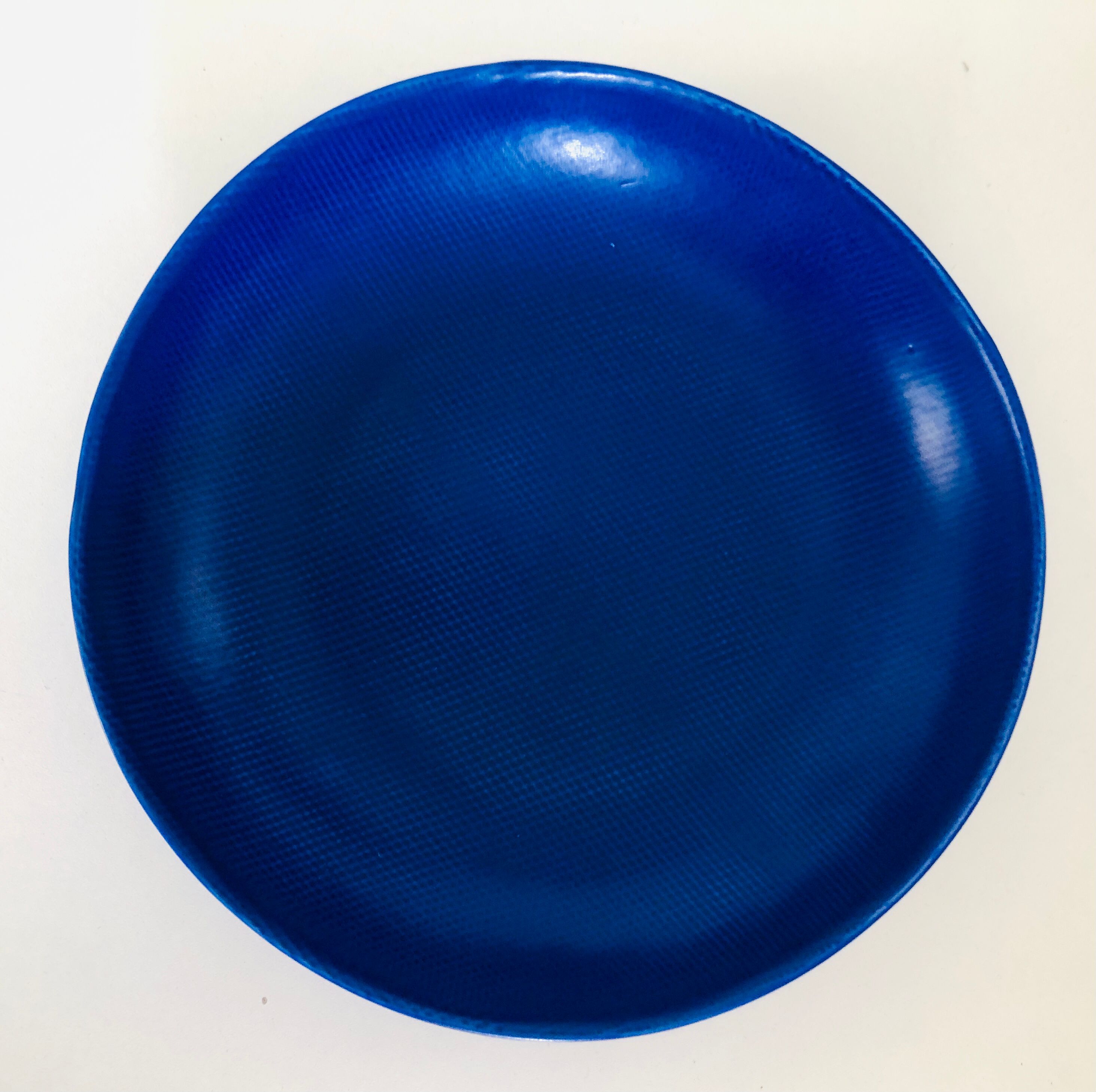 Coupelle céramique bleue