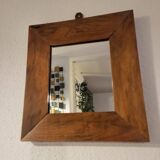 Teak mirror