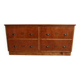 Armoire d'apothicaire vintage avec tiroirs années 50