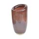 Large burgundy glass vase Vidrios San Miguel, Spain 1990s.