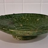 Green ceramic dish from Tamegrout