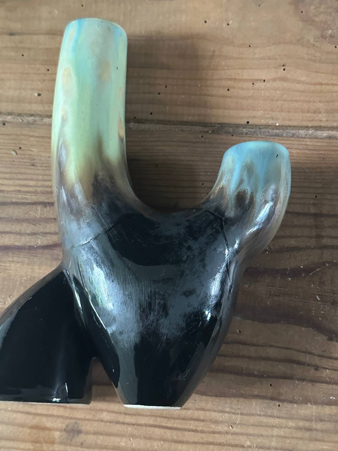 Ceramic vase from the 70s