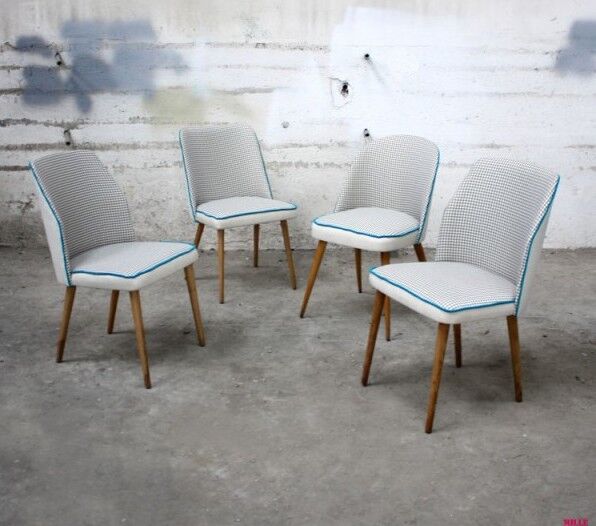 Chair vintage grey chicken foot