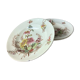 Assiettes Lunéville Keller & Guérin XIXème terre de fer