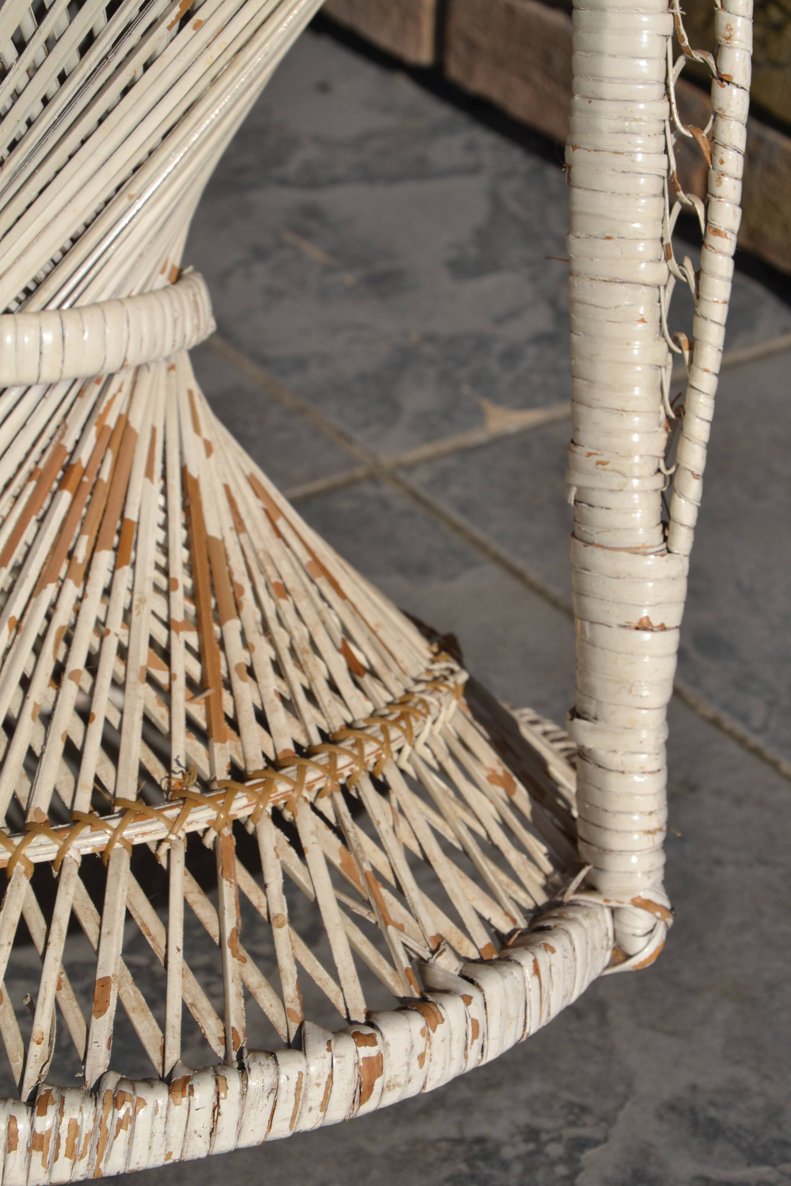 Chaise Emmanuelle en rotin enfant