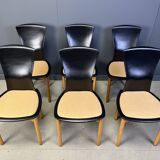 Vintage Pelope dining chairs by Francesco Binfarè for Cassina, 1990s