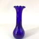 Vase en verre émaillé Coq