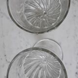 Duo de verres à absinthe fin XIXeme