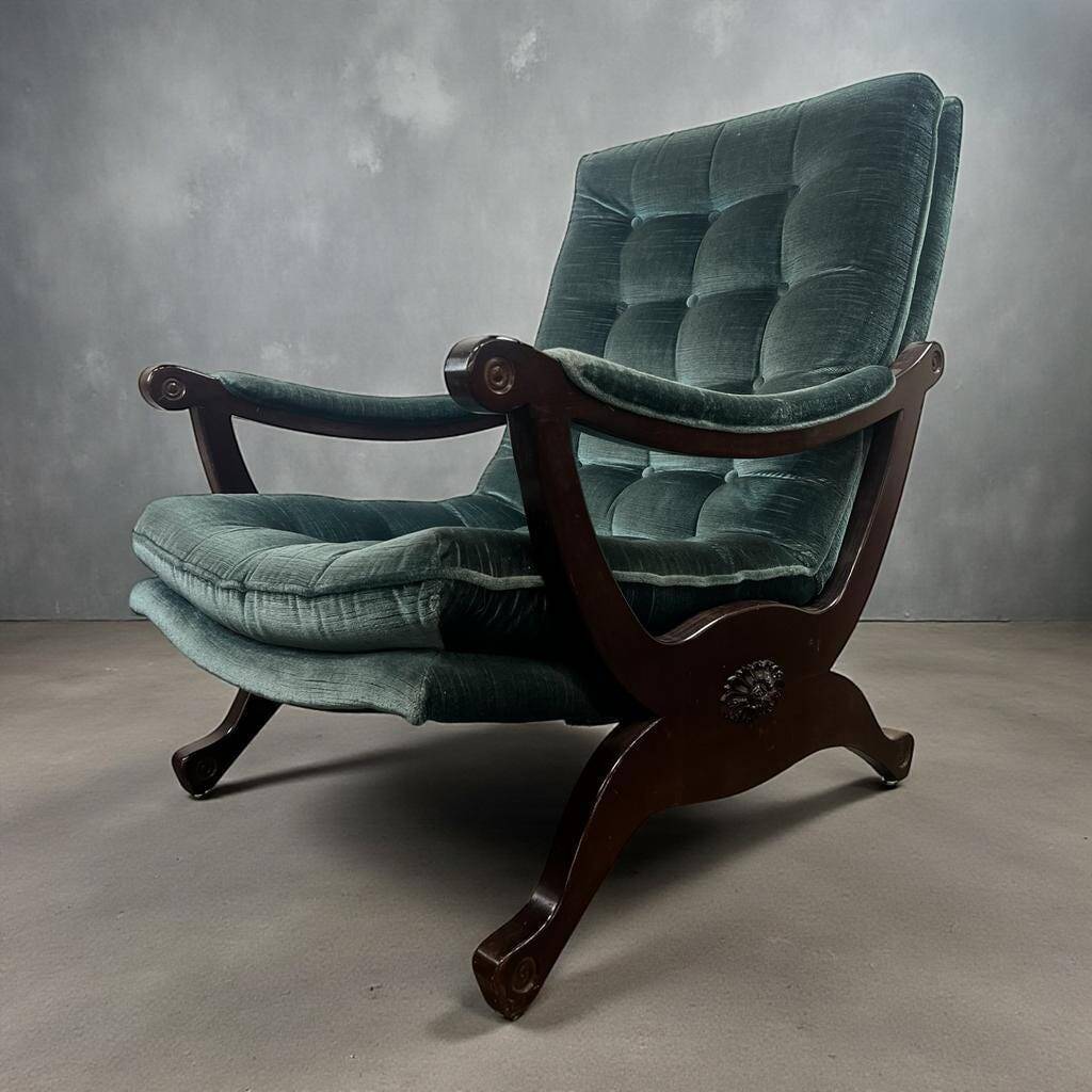 Vintage Empire armchair / single armchair / club armchair