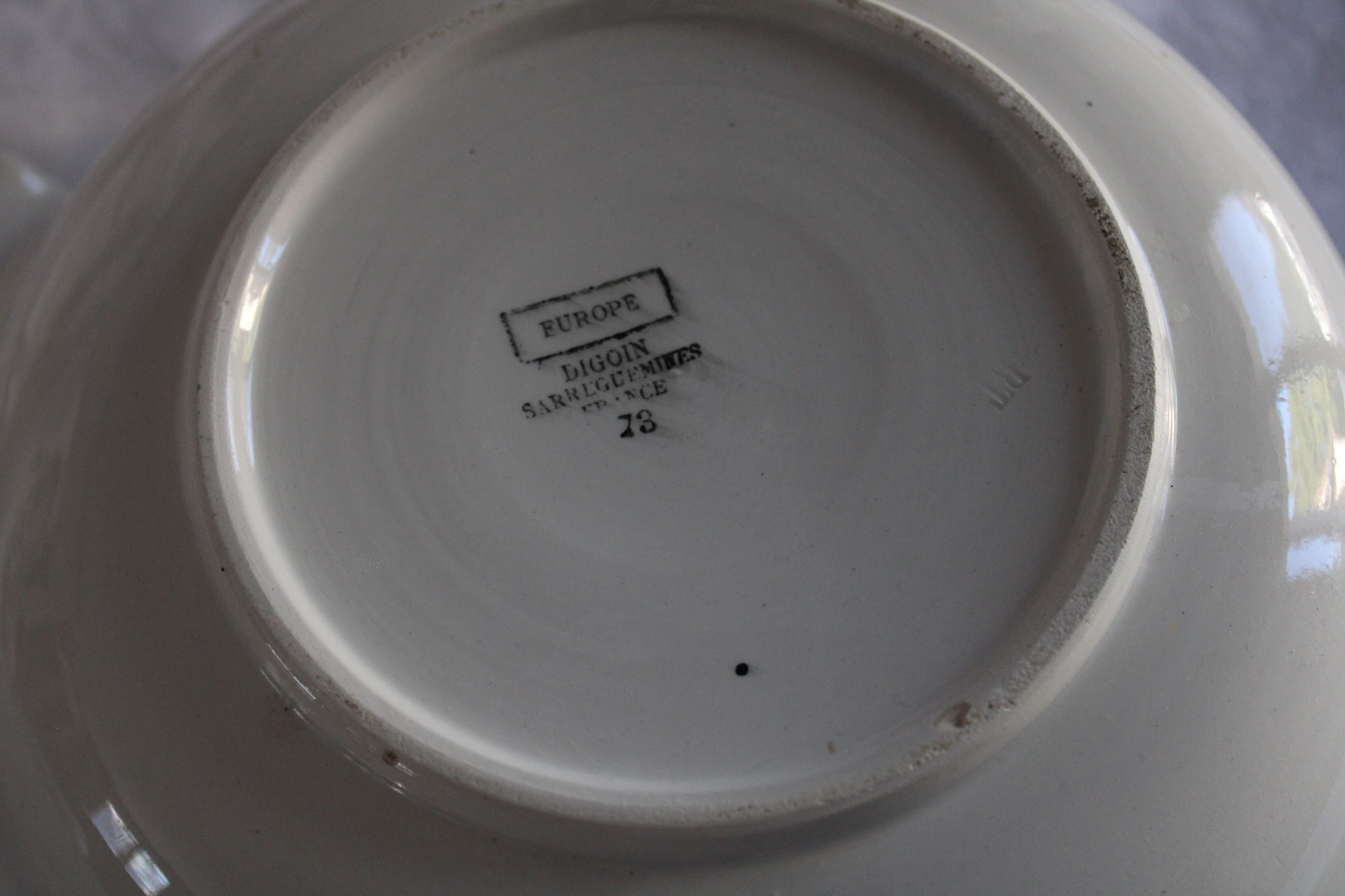 Soupière Digoin Sarreguemines Model Europe