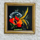 Vintage painting Vallauris La Roue