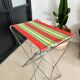 Vintage canvas folding stool