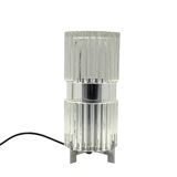 Glass table lamp, Fidenza Vetraria Italy 1970s