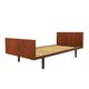 Teak bed, Danish design, 1960s, designer: Hans J. Wegner, manufacturer: Get