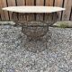 Wire garden table