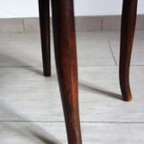 Antique curved wooden children's chair by Fischel, early 20th century.