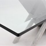 Italian Carrara marble dining table 1970s
