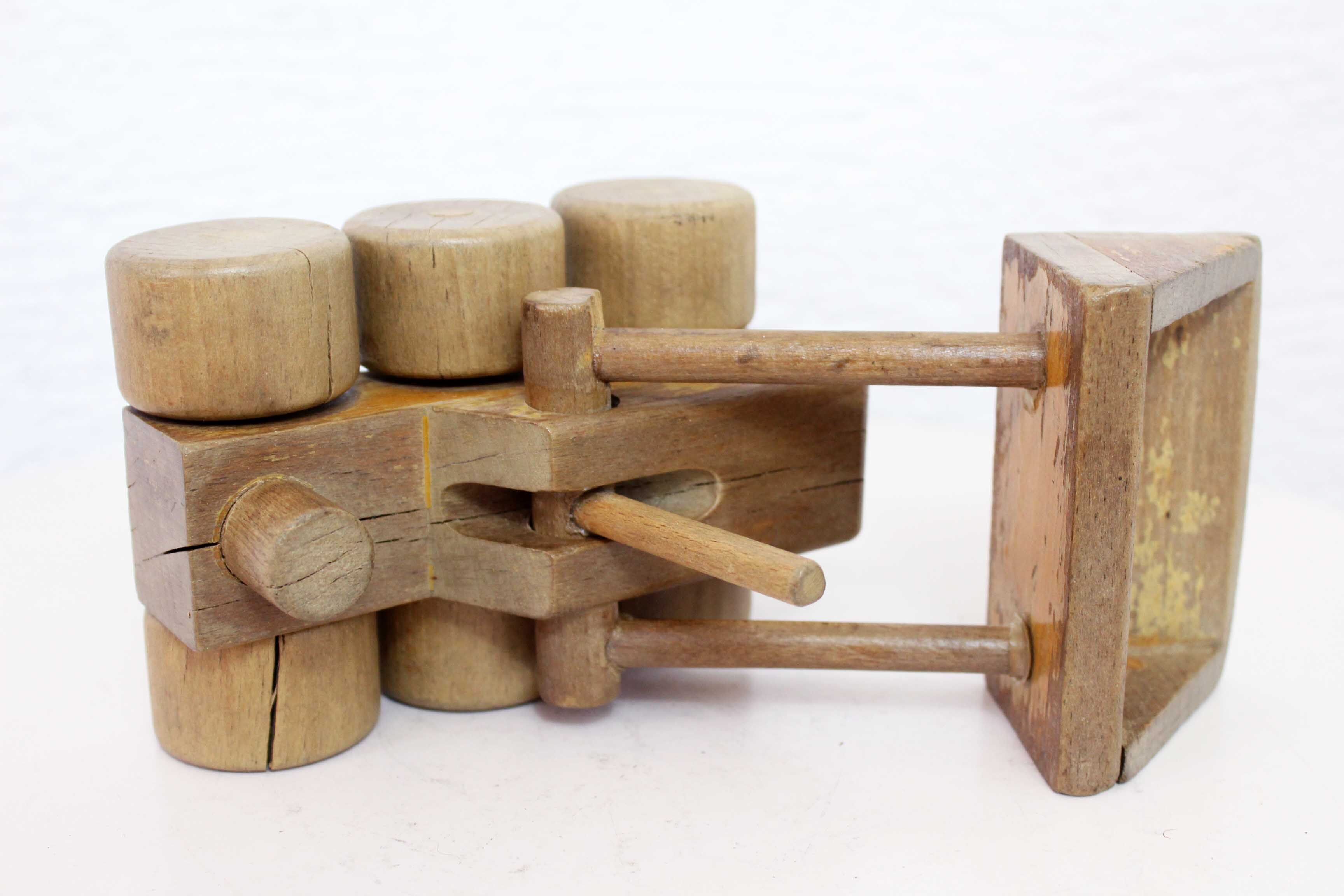 Authentic old wooden toy "Spielgut"