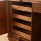 Double pedestal desk, Art Deco, 1930s, walnut veneer