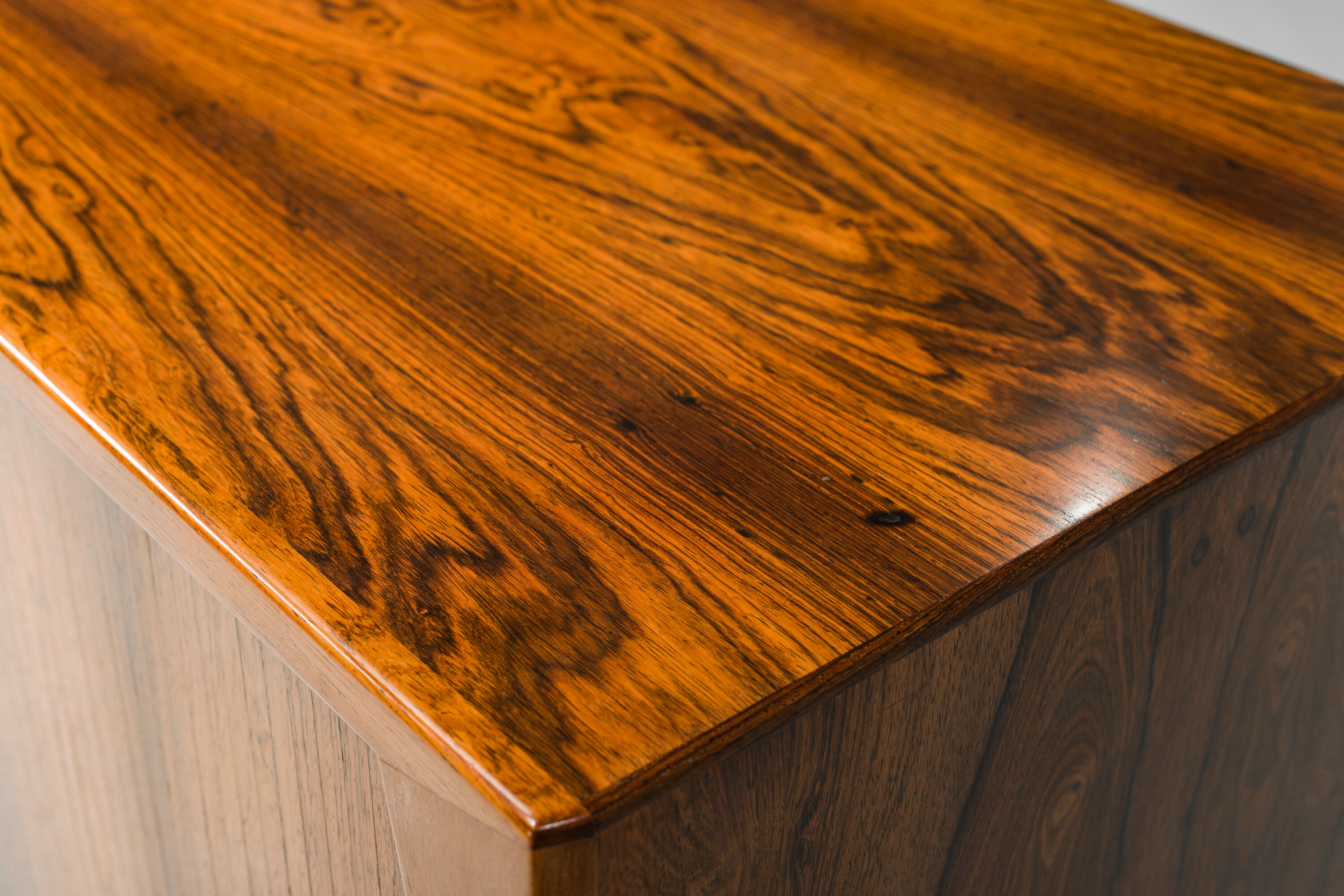 Large Rosewood Sideboard by Henning Kjaernulf for Bruno Hansen, 1950s