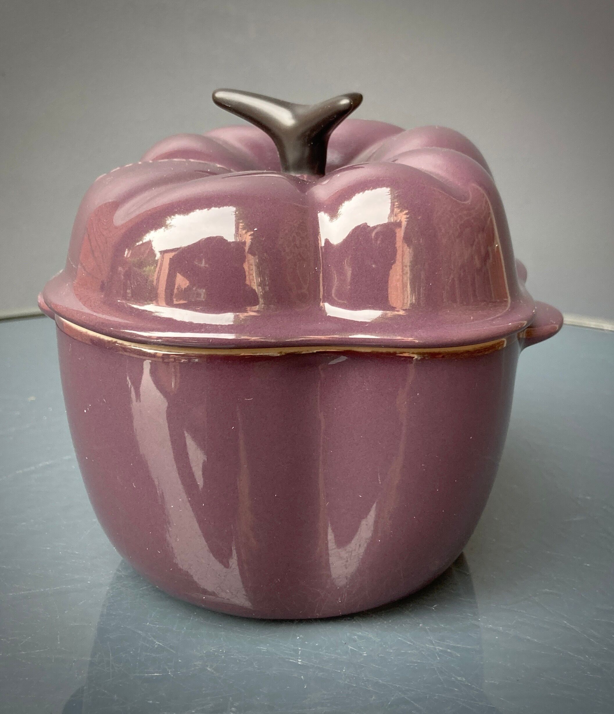 Four Le Creuset ceramic casseroles