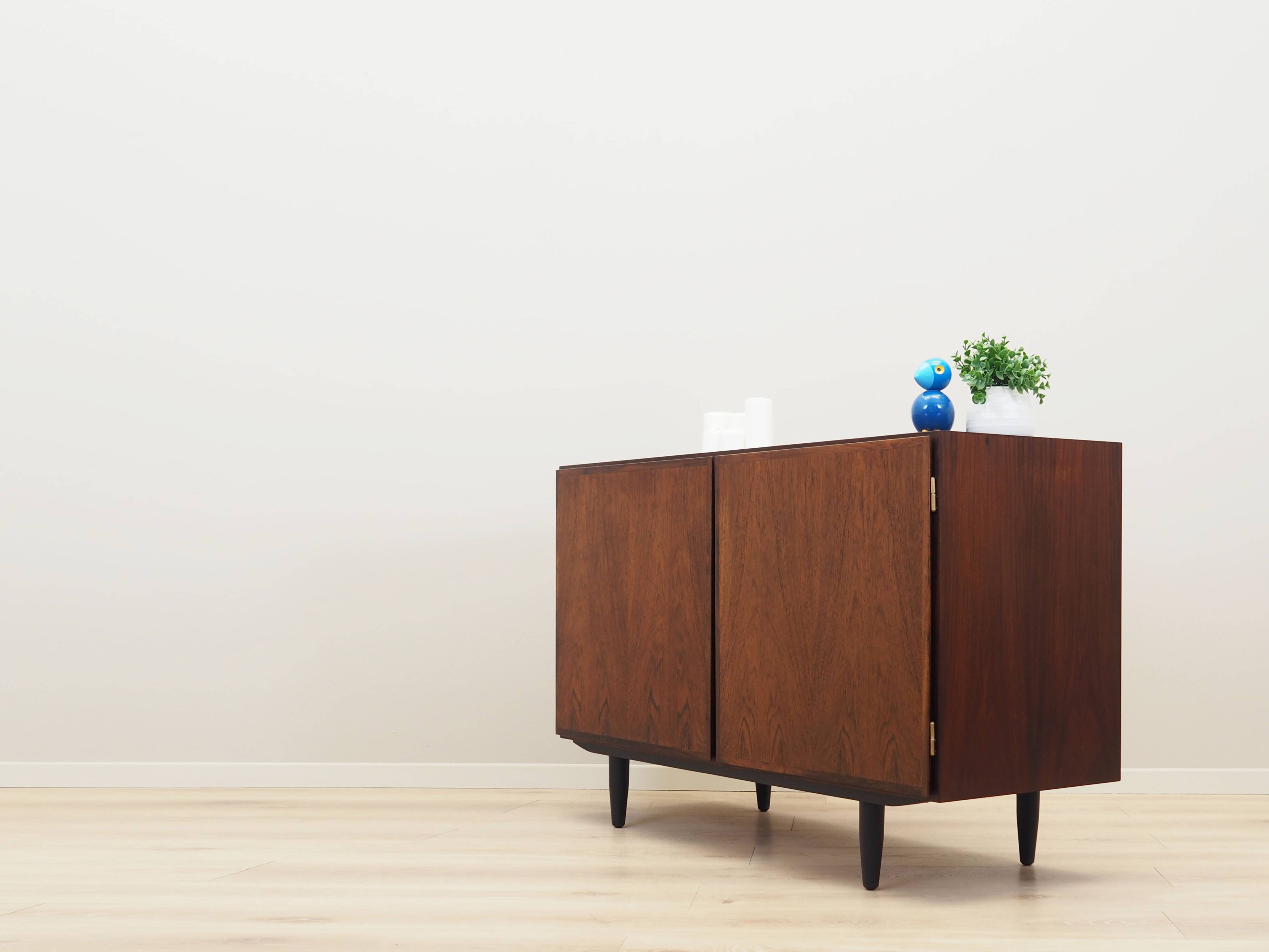 Rosewood cabinet, Danish design, 1970s, production: Omann Jun