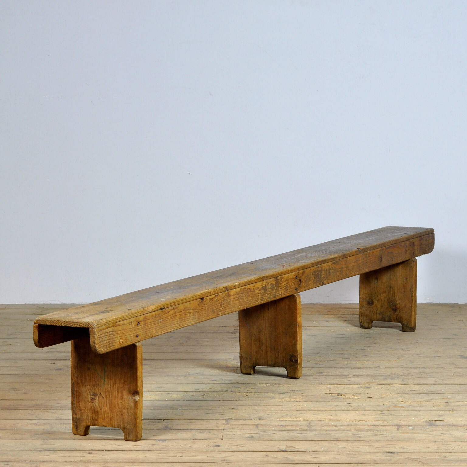 Vintage Pine Bench, Circa 1930