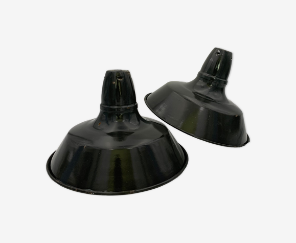 Pair of vintage industrial suspensions