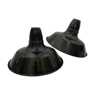 Pair of vintage industrial suspensions