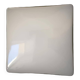 Old vintage square opaline ceiling/wall light 1960/70