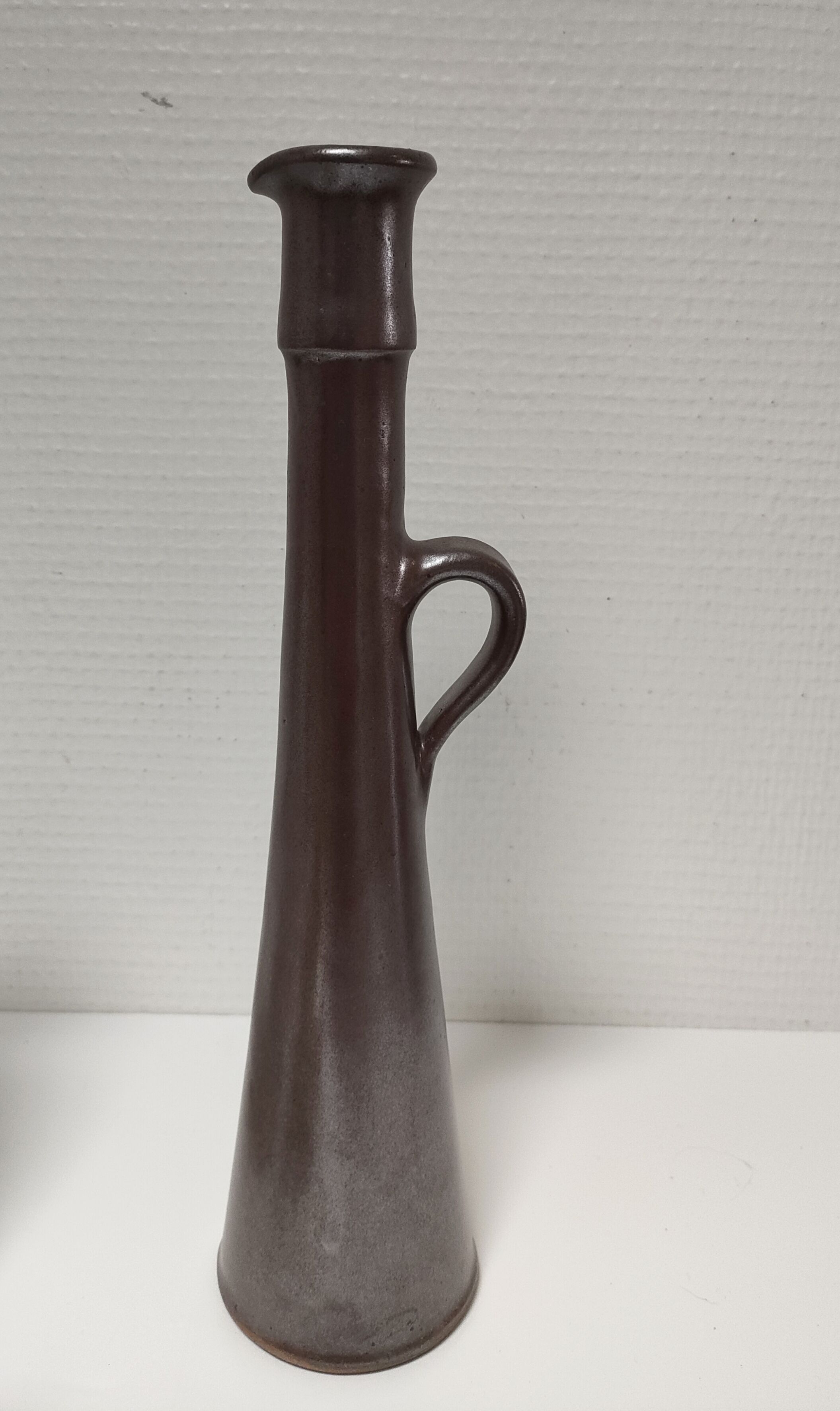 Trois vases céramique grès porcelaine vintage