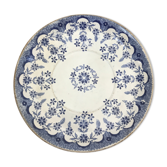 Old plate Sarreguemines
