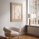 Female figure giclee art print, 50x70cm