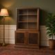 Vintage wooden display cabinet/shelf/wardrobe