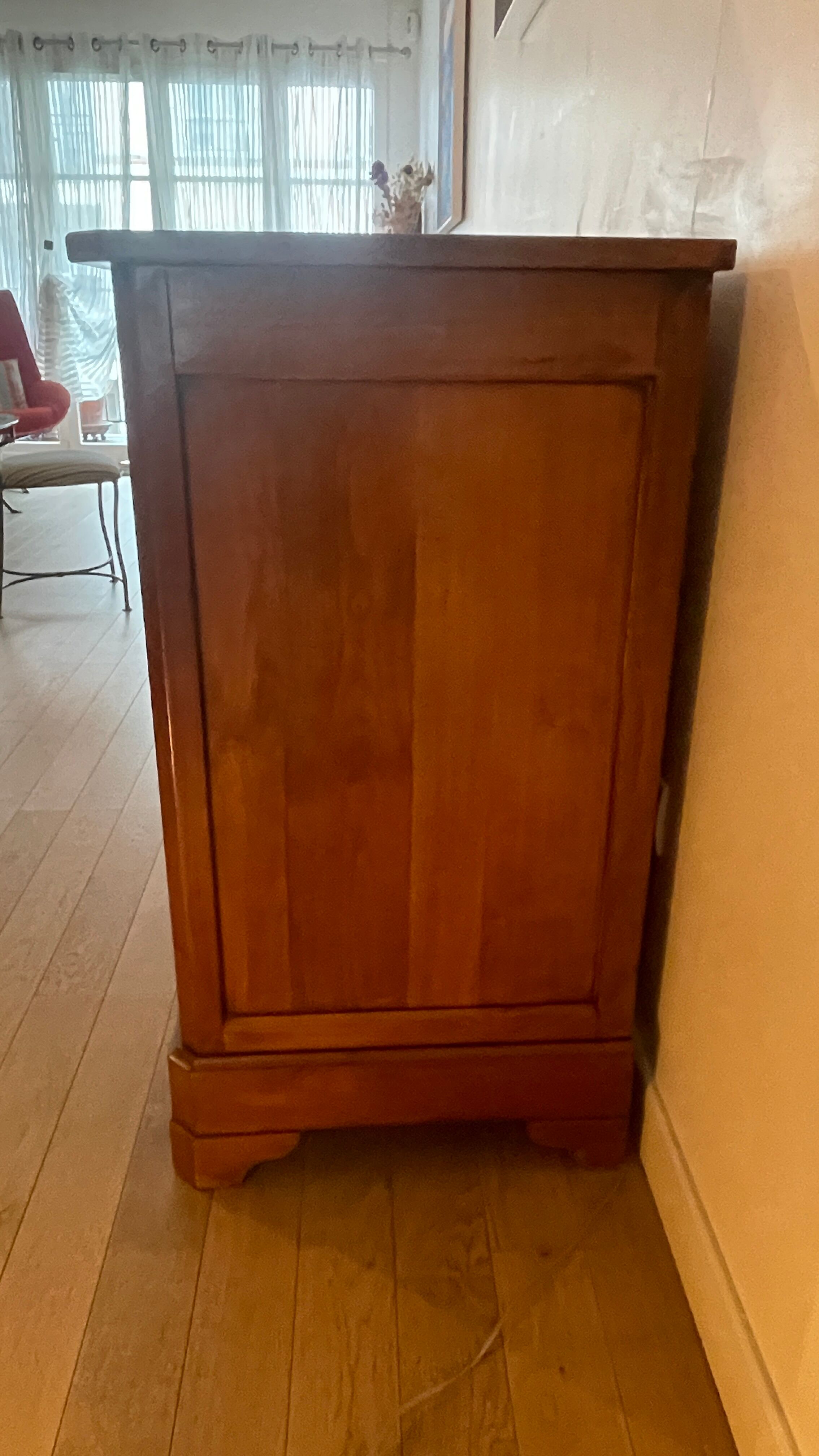 For sale: solid cherry wood sideboard.