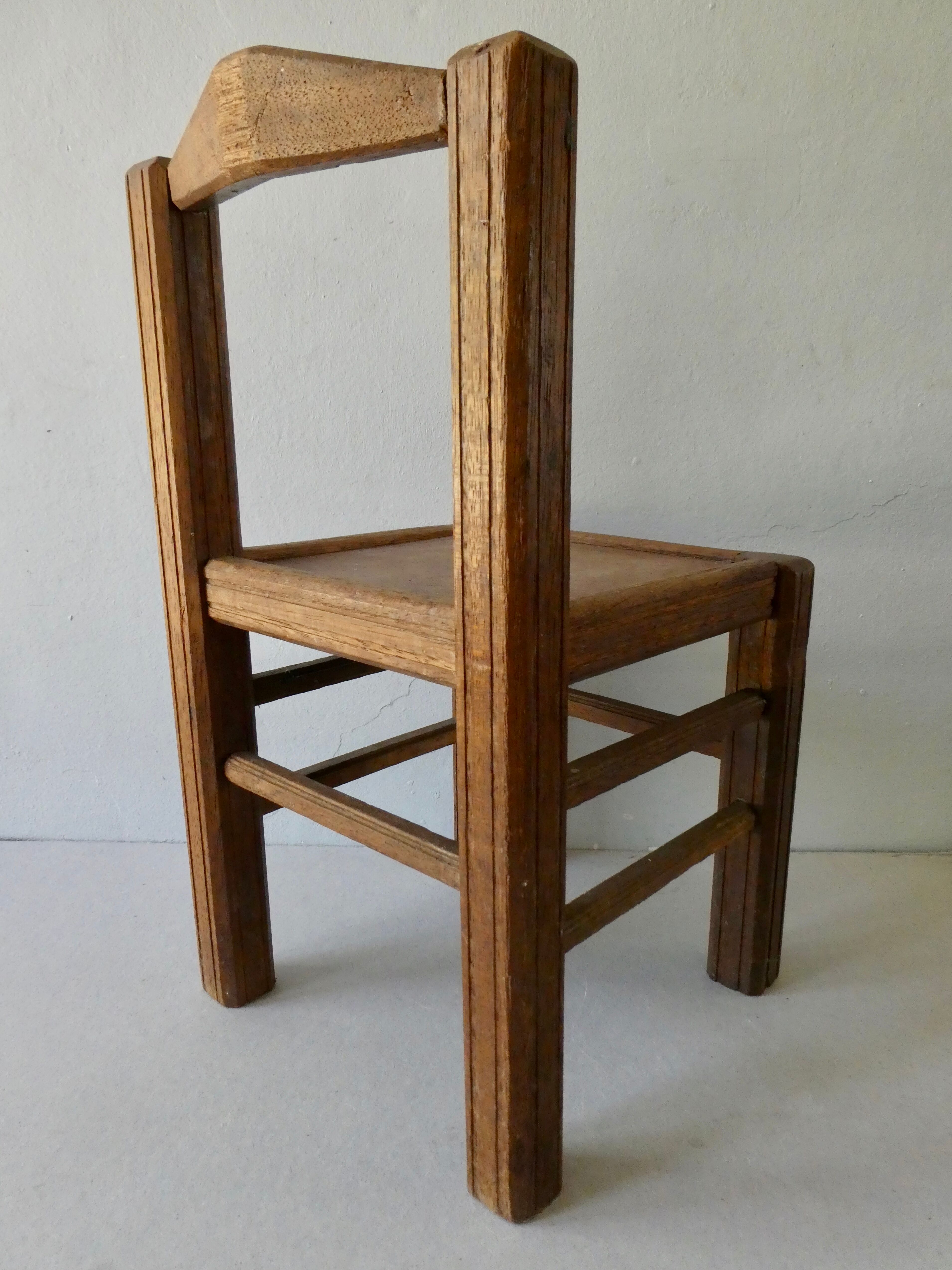 Wooden children's chair, 1950s